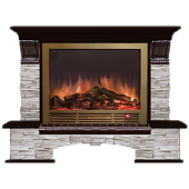 Каминокомплект Glenrich Бостон Мисхор Ш-33 (венге)+Sharm 33 BR