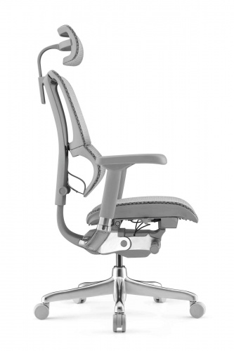 Ортопедическое кресло Falto IOO-E2 ELITE серое