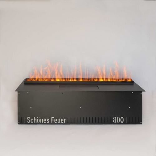 Электроочаг Schönes Feuer 3D FireLine 800 Pro со стальной крышкой в Бийске