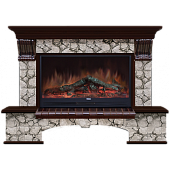 Каминокомплект Glenrich Бостон Карелия 86 (дуб)+Premier S86